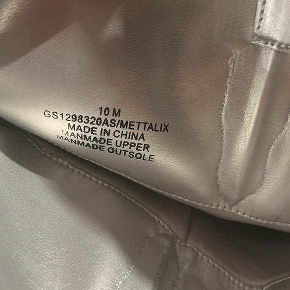 Altar’d State Mettalix Silver Cowboy Boots - Picture 7 of 7